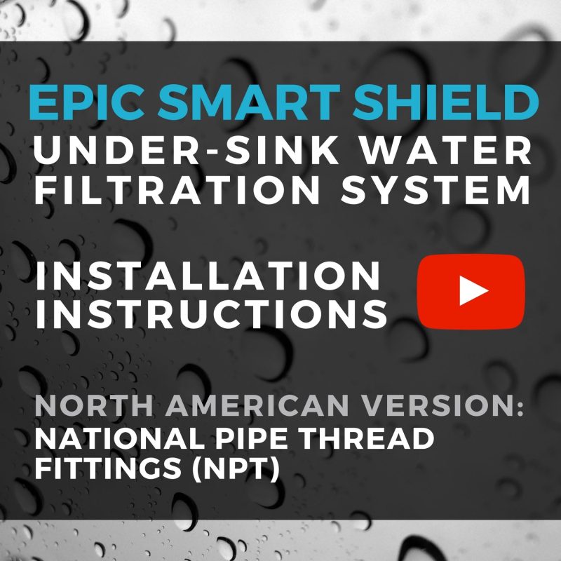 Epic Smart Shield with Dedicated Faucet Epic Water Filters USA 9094