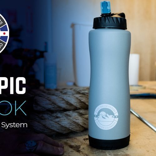 Vostok Vacuum Insulated Stainless Steel 34 oz Epic Water Filters USA 9284